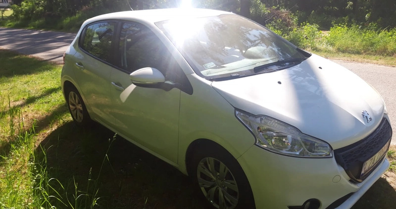 Peugeot 208 cena 23000 przebieg: 150000, rok produkcji 2014 z Zamość małe 37